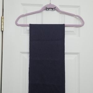 Simply natural eggplant wool scarf